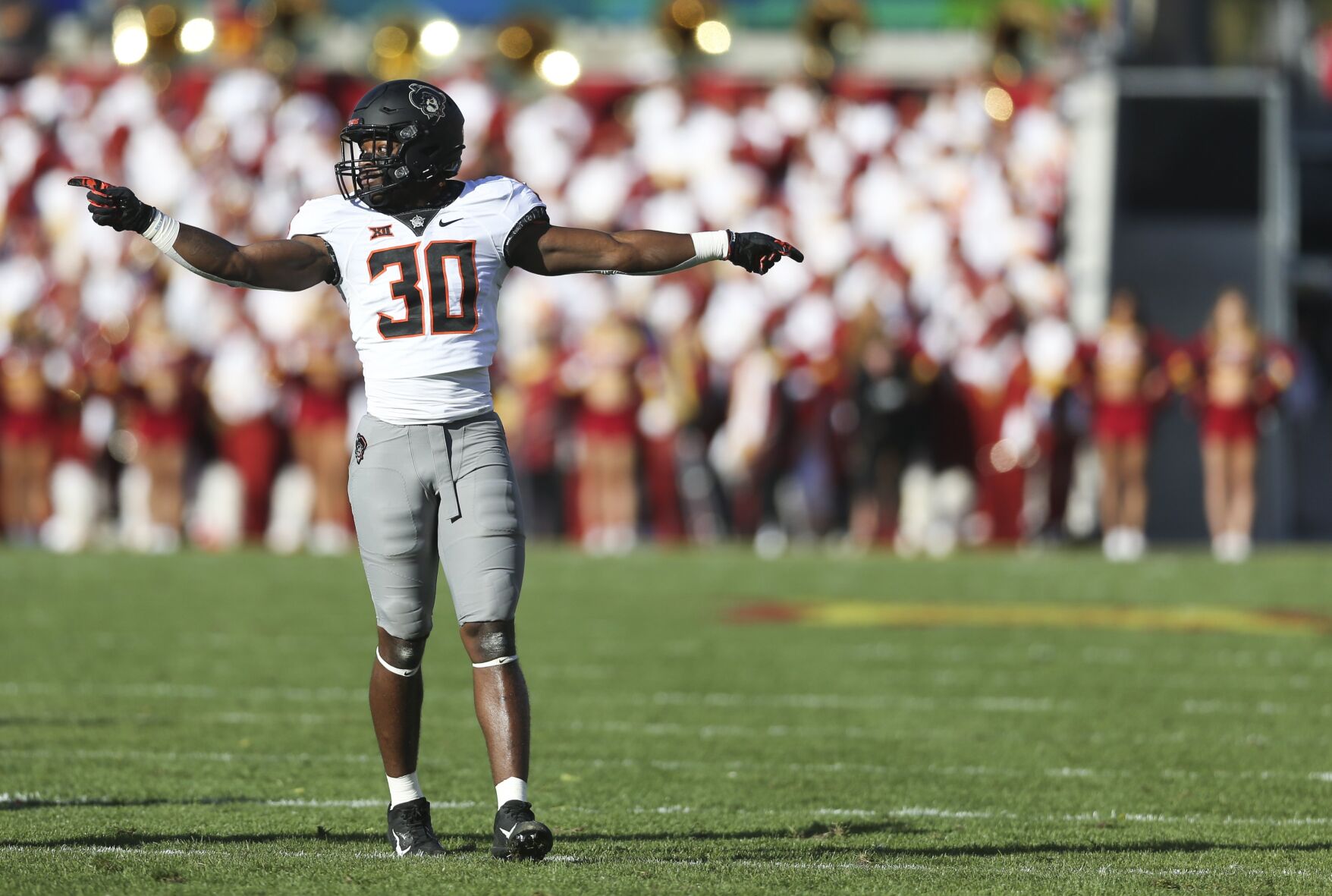 Oklahoma State plays at Iowa State University